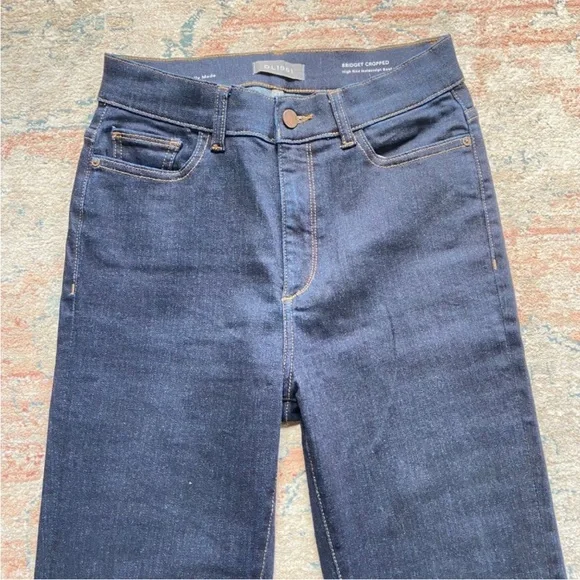 DL1961 Bridget High Rise Cropped Kick Flare Jeans - Picture 4 of 5